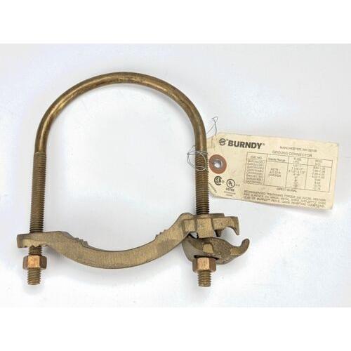 Jual BURNDY GAR3907BU / BURNDY Grounding Connector 44/0 AWG to Pipe 8