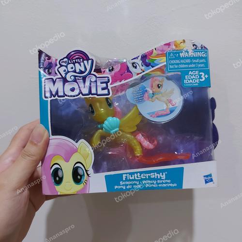 Jual My Little Pony The Movie Fluttershy Seapony Hasbro Ori - Jakarta ...