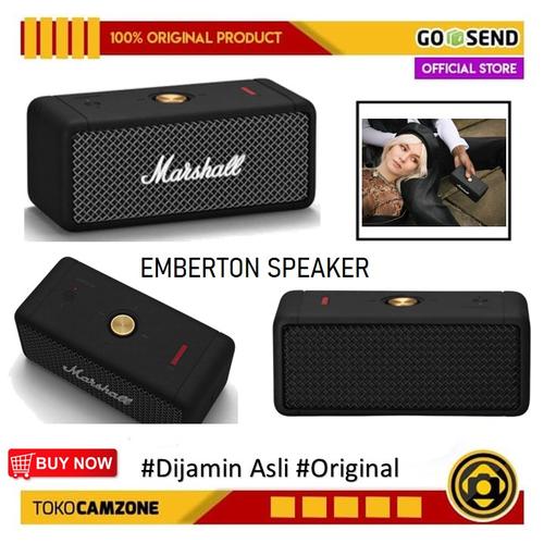 Marshall Emberton Portable Bluetooth Speaker di Camzone Official Tokopedia