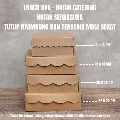 Jual BOX CATERING MIKA - KOTAK MAKAN - PAPER LUNCH BOX - KOTAK ...