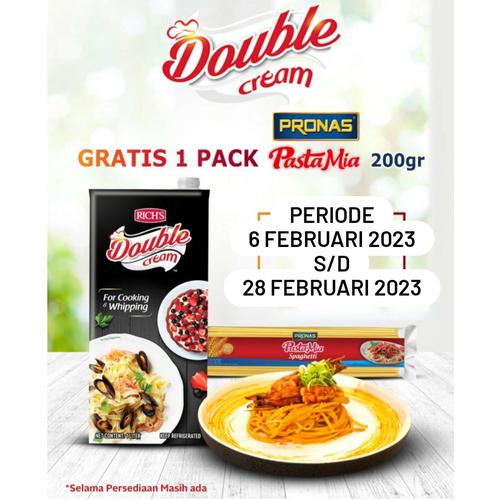 Jual Richs Double Cream 1 Liter Richs double cream cooking whipping