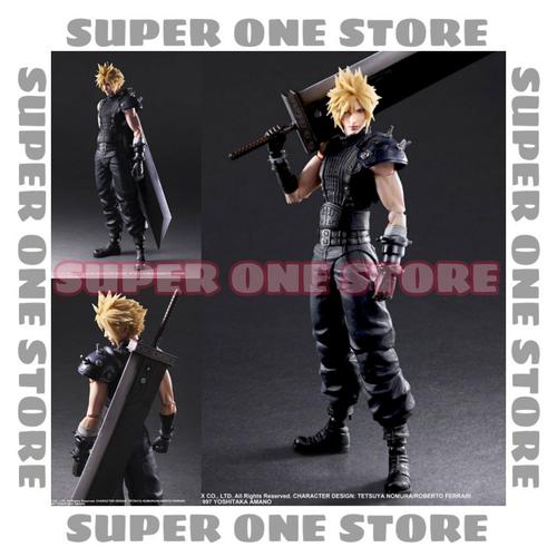 Square Enix Action Figure Cloud Strife (Version 2) Da Final Fantasy VII Remake | Play Arts Kai 27 Cm - 4