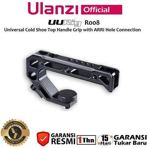 Jual ULANZI UURig R008 Universal Cold Shoe Top Handle Grip with ARRI