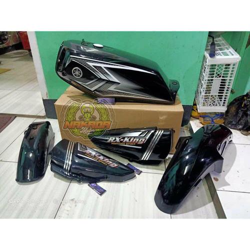 Jual PAKET BODY FULL SET TANGKI RX KING TAHUN 2004 WARNA HITAM - Kab ...