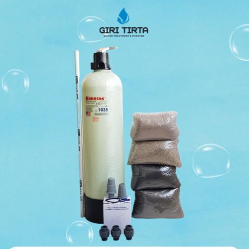Jual Paket Filter Penjernih Air Sumur Kuning Berminyak Tabung 1035