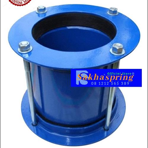 Jual DRESSER SLEEVE COUPLING JOINT 4" x PANJANG 400m with flange steel Jakarta Barat