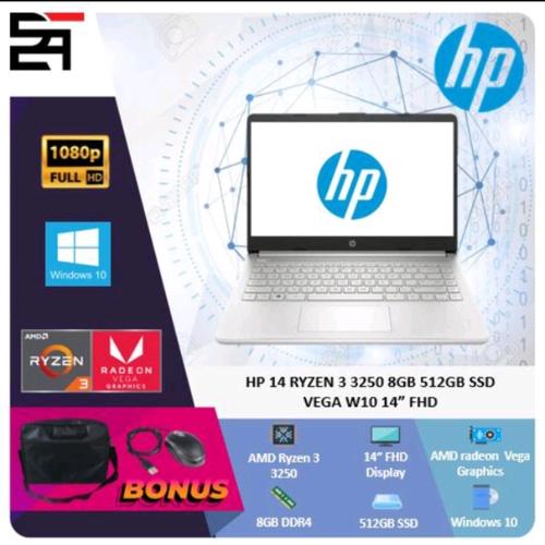 Jual Laptop HP rayzen 3 8Gb/512GB SSD - Kota Tangerang Selatan - Laptop ...