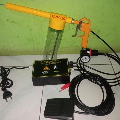 Jual powder coating system mini electrostatic alat cat powder coating