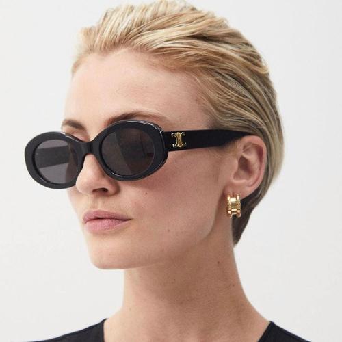 celine triomphe oval sunglasses