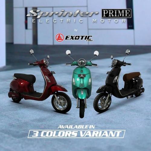 Jual VESPA MOTOR LISTRIK PACIFIC EXOTIC SPRINTER PRIME 1500 Watt - Kab ...