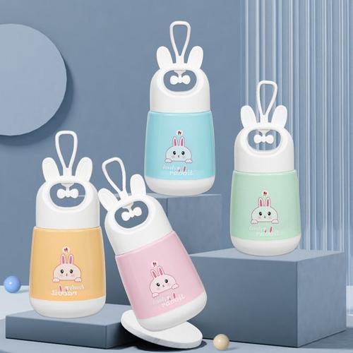 Promo Botol Minum Anak Karakter Botol Kaca Lovely Rabbit Tumbler Minum ...