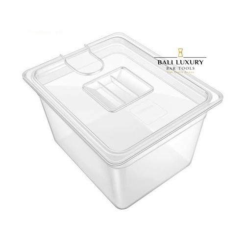 Sous Vide Behälter 12L Mit Deckel - BPA Frei Für Perfektes Garen
