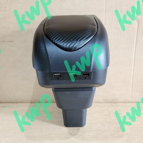 Jual SUZUKI JIMNY JB74 ARMREST BOX 2 SLOT,1 CUP HOLDER + USB CABLE