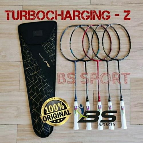 Jual TURBOCHARGING Z BOOST COMBAT DRIVE RAKET BADMINTON LINING ORIGINAL