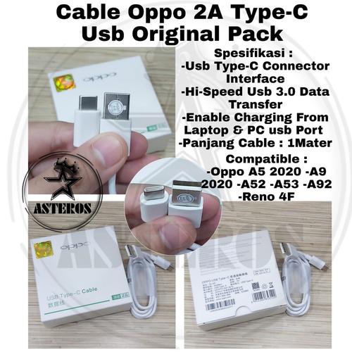 Oppo Vooc Kabel Charger Oppo A9 2021 Adaptor Oppo A9 2021 Charger