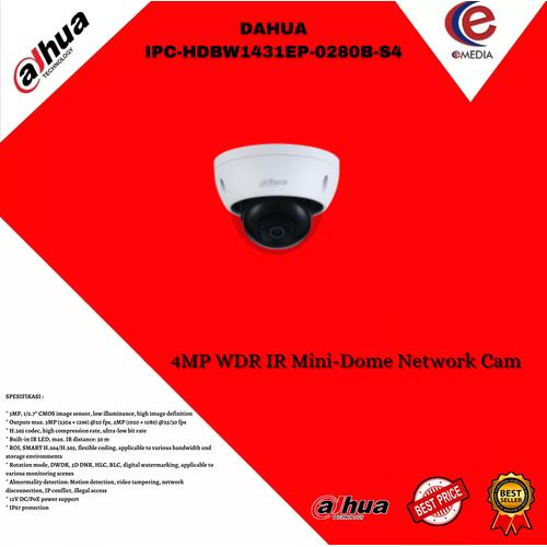 Jual Camera CCTV Dahua IPCHDBW1431EP0280BS4 4MP Kab. Bandung Emedia Shop Tokopedia