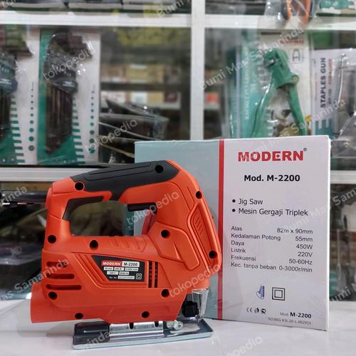 Jual MESIN JIGSAW MODERN 2200 / GERGAJI TRIPLEK MODERN M-2200 - Kota ...