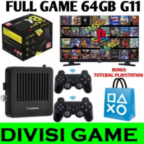 Promo Gamebox G11 Playstation Classic Video Game Console Wireless Game