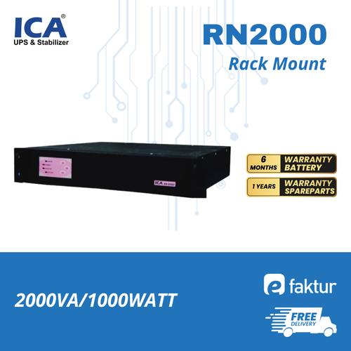 Ica Rn2000 Jual UPS ICA Rackmount RN2000 Kapasitas 2000VA 1000WATT - Jakarta Pusat ...