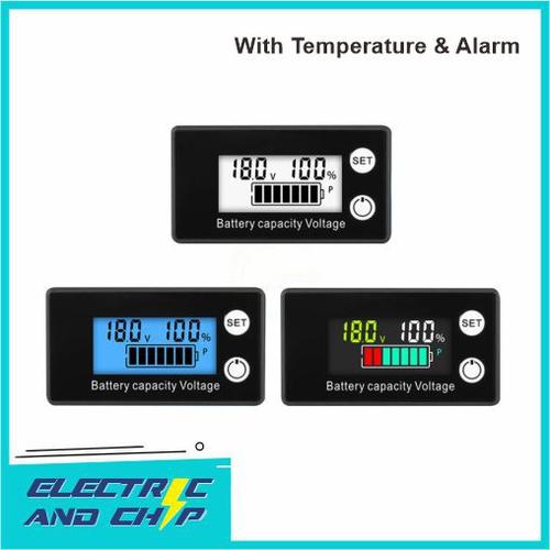 Jual Supnova Battery Voltage & Capacity Digital Voltmeter Baterai