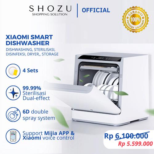 Jual Xiaomi Mesin Cuci Piring Otomatis Mijia Smart Desktop Dishwasher