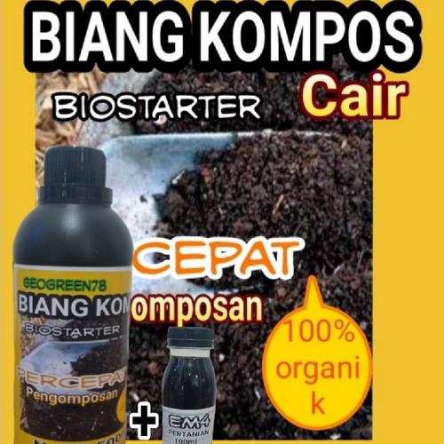 Jual Biang kompos organik Biostarter+EM4 500ml Jakarta Selatan