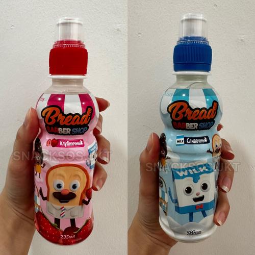 Jual LOTTE CHILSUNG MILK BREAD BARBER SHOP STRAWBERRY / MILK YOGURT