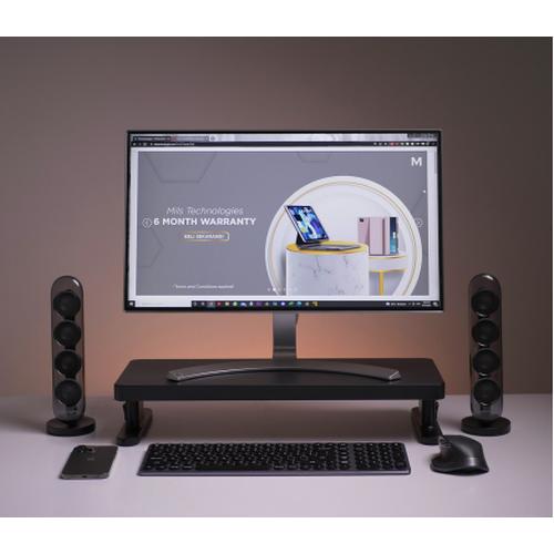 Jual TERMURAH! Monitor Riser Stand Table / Meja Adjustable Desk Setup ...