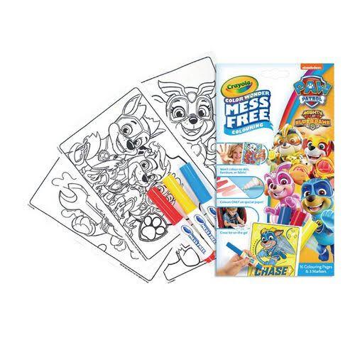 Jual Crayola Color Wonder Mess Free Mini Paw Patrol Buku Mewarnai