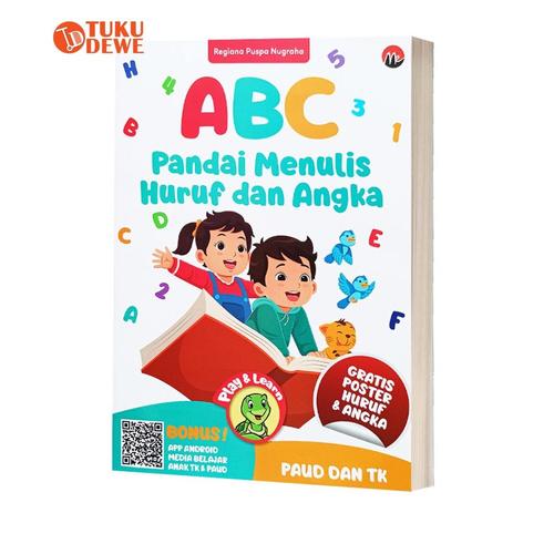 Jual Buku Belajar Menulis Huruf Dan Angka - Abc Pandai Menulis Huruf ...