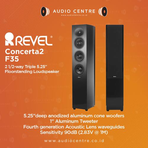 Promo Revel Concerta F35 Floorstanding Speaker White Black