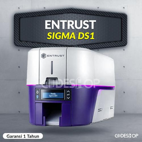 Jual Printer ID Card ENTRUST SIGMA DS1 Cetak Kartu PVC 300dpi SINGLE