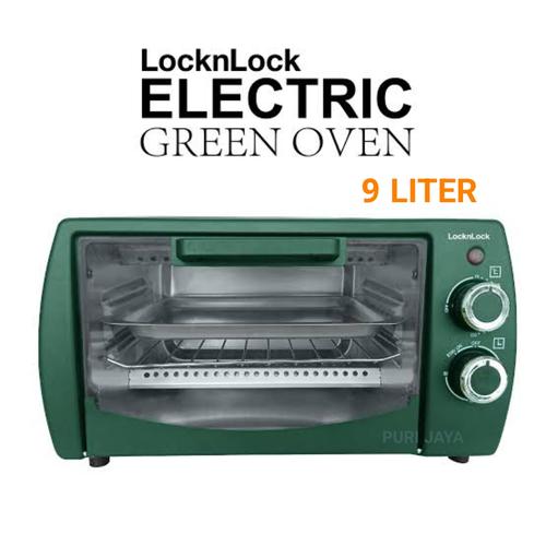 Jual Oven LocknLock 750W 9L Electric Green Oven Lock n Lock Lock&Lock