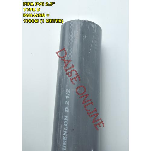 Jual PIPA PVC 2.5 INCH TYPE D PANJANG 1 METER - Kab. Sidoarjo - DAISE ...