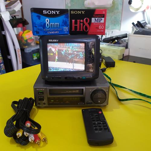 Jual PLAYER VIDEO KASET Hi8 RECORDER SONY EVC500E VINTAGE RARE LEGEND 1993 Kota Bandung