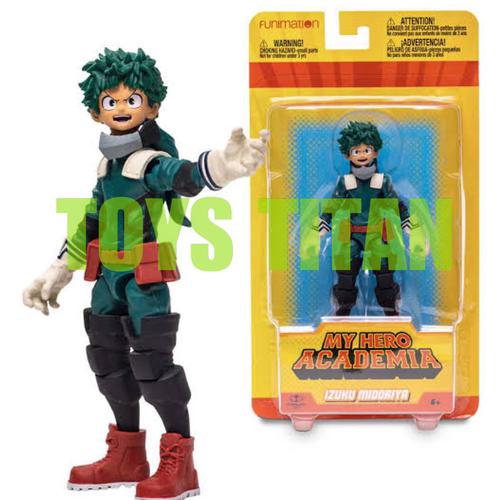 McFarlane My Hero Academia Actionfigur Izuku Midoriya – 16 Cm, Mit Quirk-Blitz-Effekten & Austauschbaren Gesichtern
