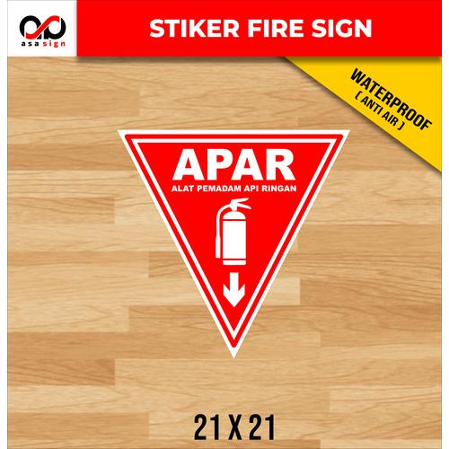 Jual STIKER APAR | simbol alat pemadam api ringan - chromo - Kab ...