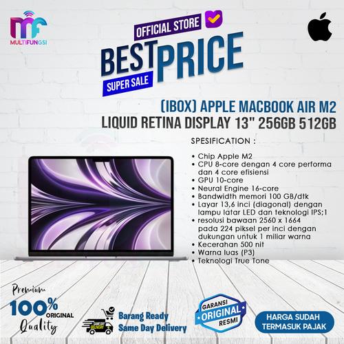 Promo (IBOX) Apple Macbook Air M2 Liquid Retina Display 13