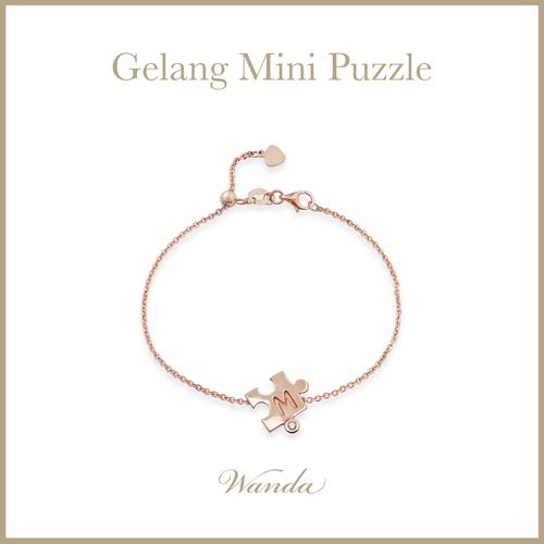 Promo Gelang Berlian Wanda Mini Puzzle Rose Gold Bracelet Cicil 0