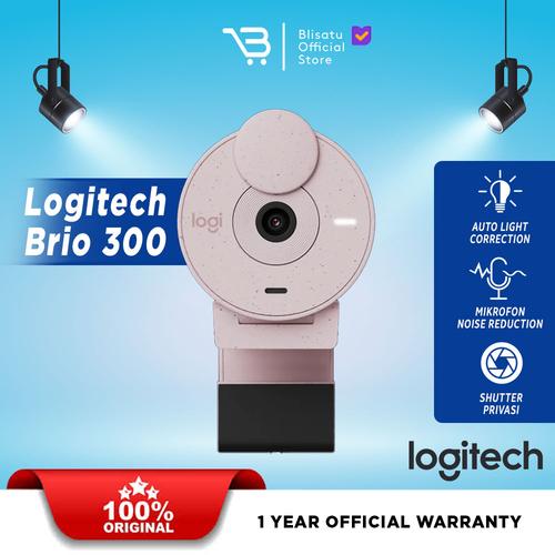 Promo Logitech Brio 300 Webcam Full HD Cicil 0% 3x Kota