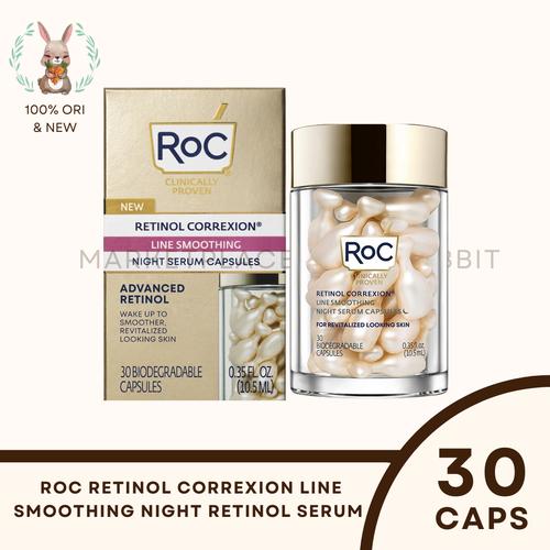 Jual RoC Retinol Correxion Line Smoothing Night Retinol Serum 30 ...
