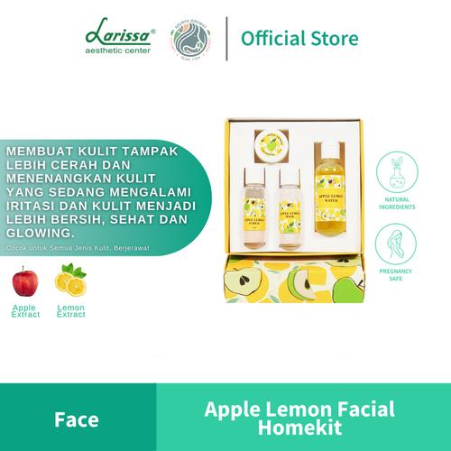 Jual Larissa Apple Lemon Facial Home Kit Kit Treatment Facial Dirumah