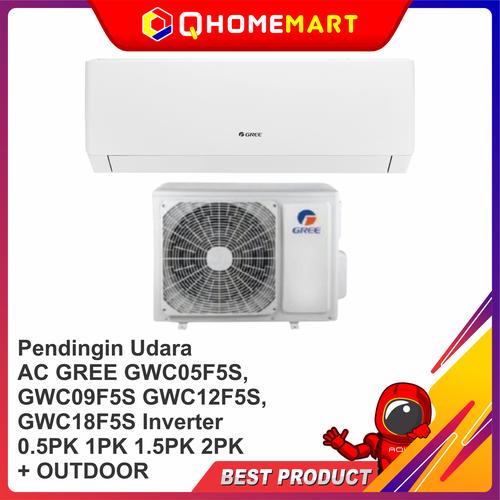 Promo Pendingin Ruangan AC GREE GWC 18F5S Inverter 2PK + OUTDOOR 1 PK