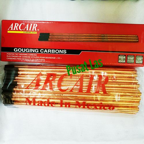 Jual Gouging Carbon 8 mm Kawat Las Potong 8mm ARCAIR Original ( Box ...