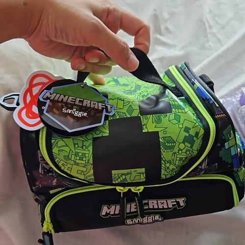 Jual Smiggle Lunch Bag Minecraft/ minecraft lunch box Smiggle/ bag ...