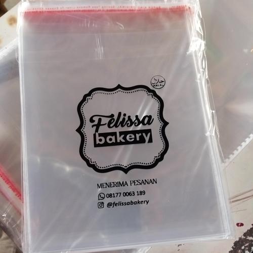 Sablon Opp Roti Jual Plastik OPP roti 12x25 plus sablon custom isi 100pcs - Cetak 2 ...