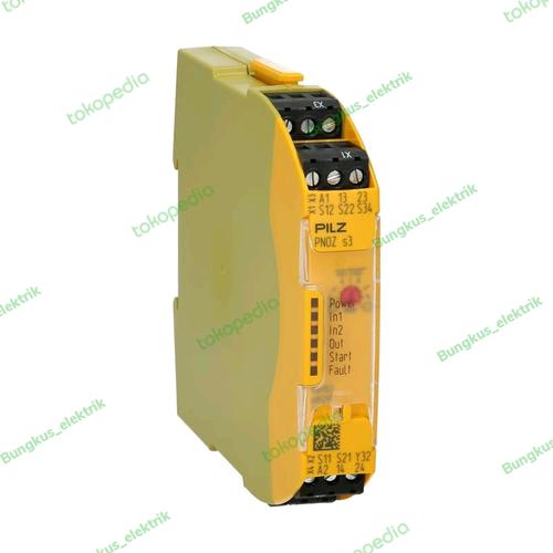 Jual PNOZ S3 PILZ 750103 SAFETY RELAY 24VDC 2n/o - Kab. Bekasi ...