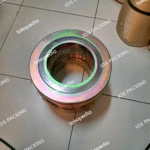 Jual Spiral Wound Gasket PN16 Carbon Steel 4" Inch SWG CS PN16