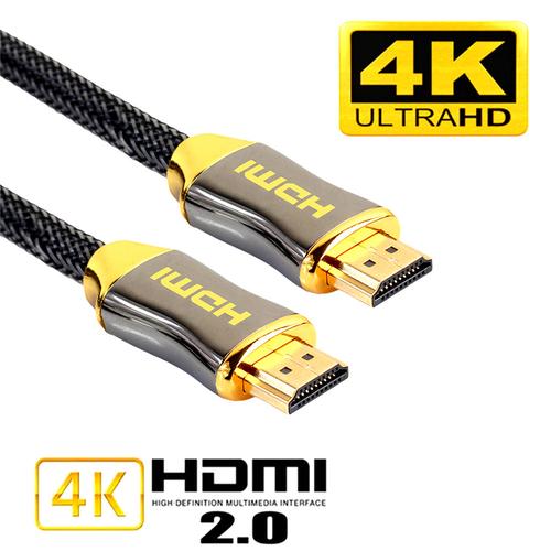 HQ Power Cavo Premium HDMI 2.0 In Cotone Intrecciato Con Connettore Placcato Oro 4k Video 5 Metri 5 M 42873511 - Foto 6