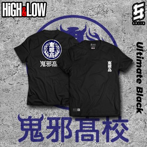 Jual Kaos High And Low Series Oya Kou High School Cotton Combed 24